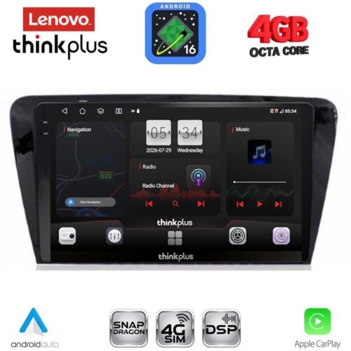 LENOVO LTG 7597_CPA (10inc) MULTIMEDIA TABLET for SKODA OCTAVIA 7 mod. 2013-2021 - WEXML.GR