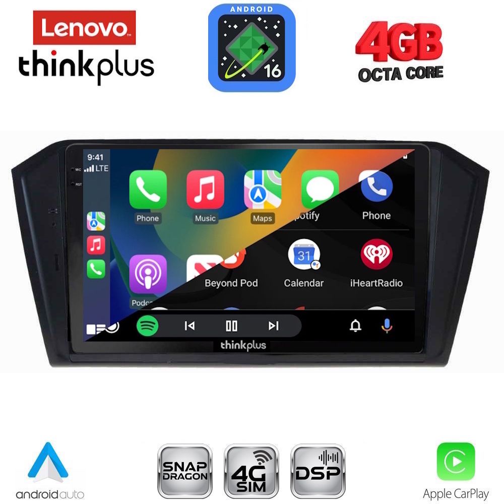 LENOVO LTG 7750_CPA (10inc) MULTIMEDIA TABLET for VW PASSAT mod. 2016-2023 - immagine 2