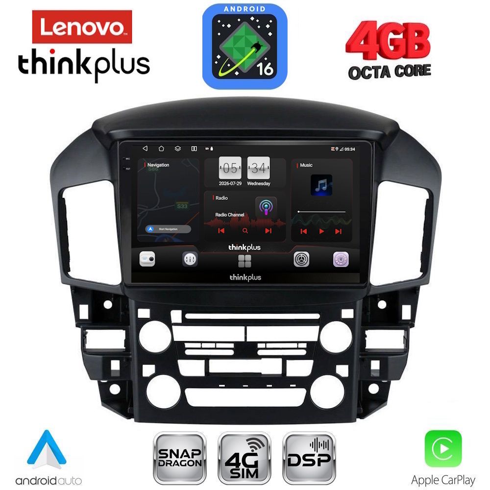 LENOVO LTG 7344_CPA (9inc) MULTIMEDIA TABLET for LEXUS RX 300 mod. 1998-2003 - WEXML.GR