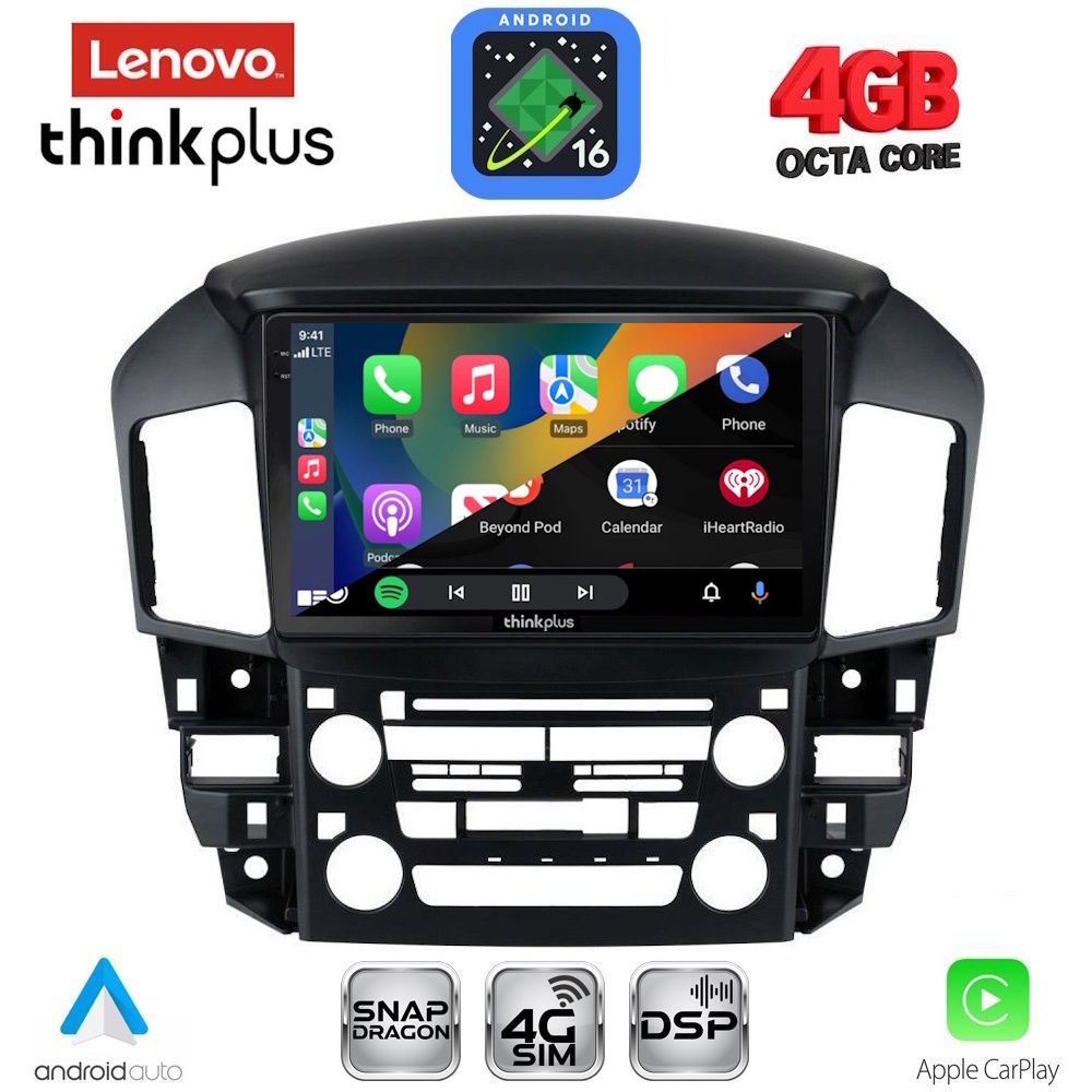 LENOVO LTG 7344_CPA (9inc) MULTIMEDIA TABLET for LEXUS RX 300 mod. 1998-2003 - immagine 2