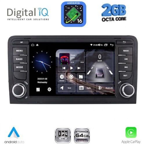 DIGITAL IQ BLE 349_CPA (7" DECK) MULTIMEDIA SYSTEM for AUDI A3 mod. 2003-2012 - WEXML.GR