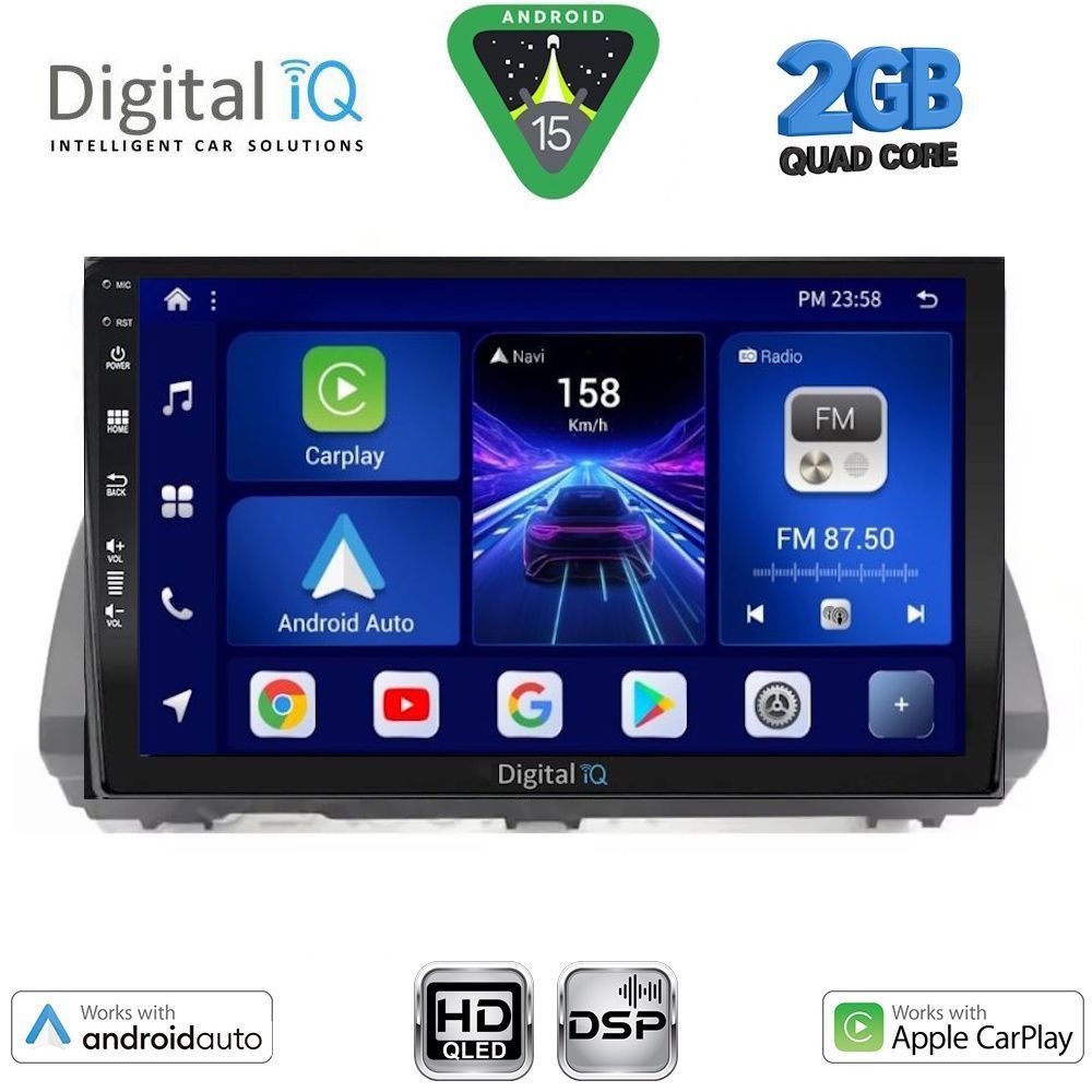 DIGITAL IQ BXC 3109B_CPAA (10inc) MULTIMEDIA TABLET for DACIA LOGAN - SANDERO - JOGGER mod. 2020-2026 - WEXML.GR