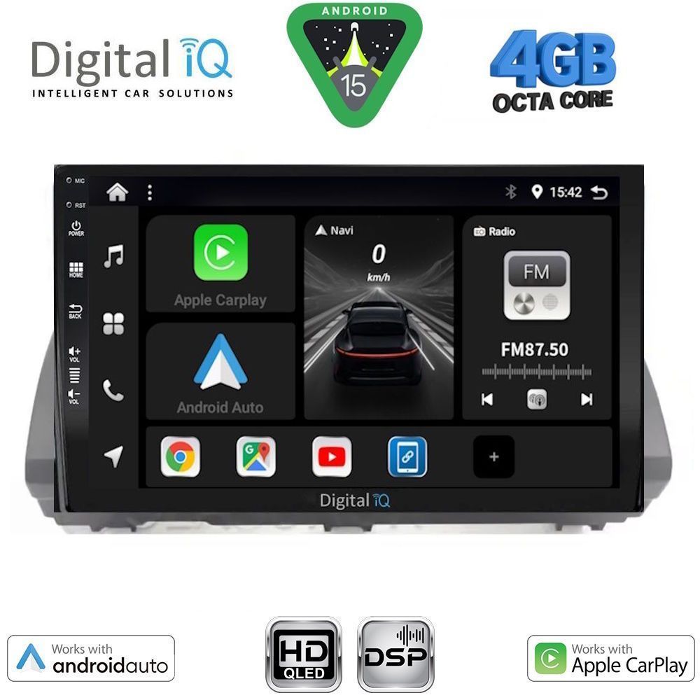 DIGITAL IQ BXF 16109B_CPAA (10inc) MULTIMEDIA TABLET for DACIA LOGAN - SANDERO - JOGGER mod. 2020-2026 - WEXML.GR