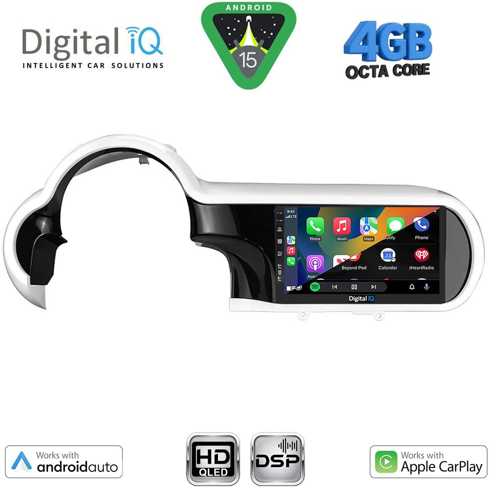 DIGITAL IQ BXF 16561_CPAA (9inc) MULTIMEDIA TABLET for RENAULT TWINGO mod. 2014-2024 - immagine 2