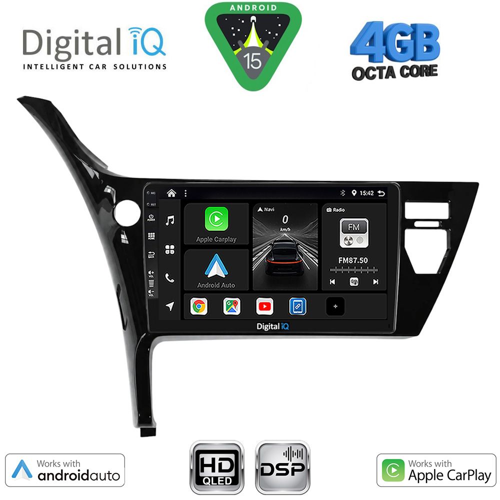 DIGITAL IQ BXF 16703B_CPAA (10inc) MULTIMEDIA TABLET for TOYOTA AURIS mod. 2015-2021 - WEXML.GR
