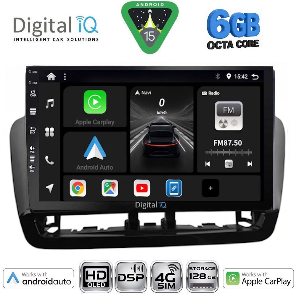 DIGITAL IQ BXF 17572BL_CPAA (9inc) MULTIMEDIA TABLET for SEAT IBIZA mod. 2012-2015 - WEXML.GR