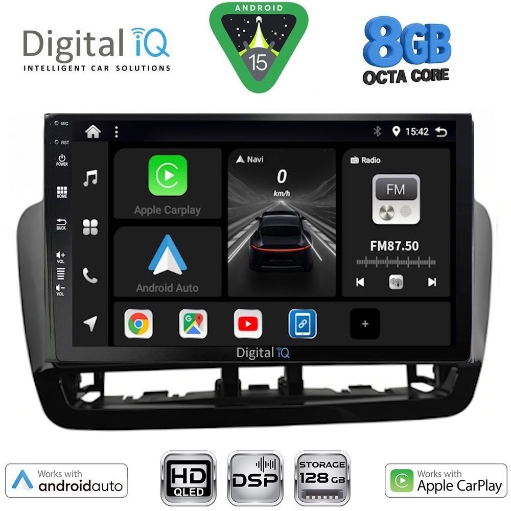 DIGITAL IQ BXF 18572BL_CPAA (9inc) MULTIMEDIA TABLET for SEAT IBIZA mod. 2012-2015 - WEXML.GR