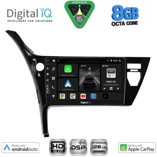 DIGITAL IQ BXF 18703B_CPAA (10inc) MULTIMEDIA TABLET for TOYOTA AURIS mod. 2015-2021 - WEXML.GR