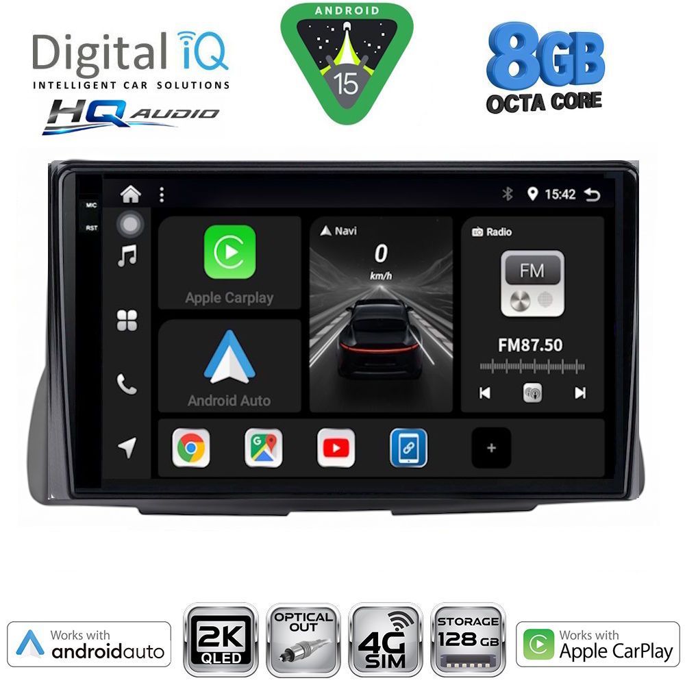 DIGITAL IQ BXK 20090_CPAA (9inc) MULTIMEDIA TABLET for CITROEN C2 mod. 2003-2009 - WEXML.GR