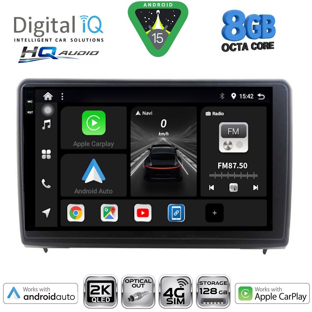 DIGITAL IQ BXK 20151B_CPAA (10inc) MULTIMEDIA TABLET for FORD ECOSPORT mod. 2018-2023 - WEXML.GR