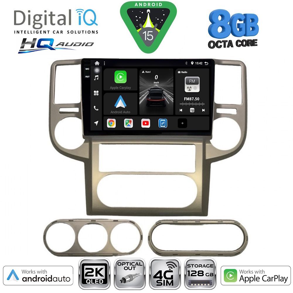 DIGITAL IQ BXK 20475B_CPAA (10inc) MULTIMEDIA TABLET for NISSAN XTRAIL mod. 2004-2007 - WEXML.GR