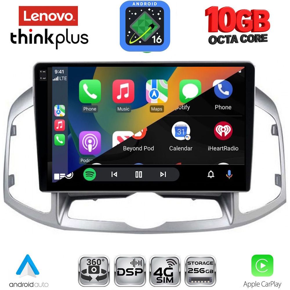LENOVO LTM 11071_CPA (10inc) MULTIMEDIA for CHEVROLET CAPTIVA mod. 2012-2018 - immagine 3