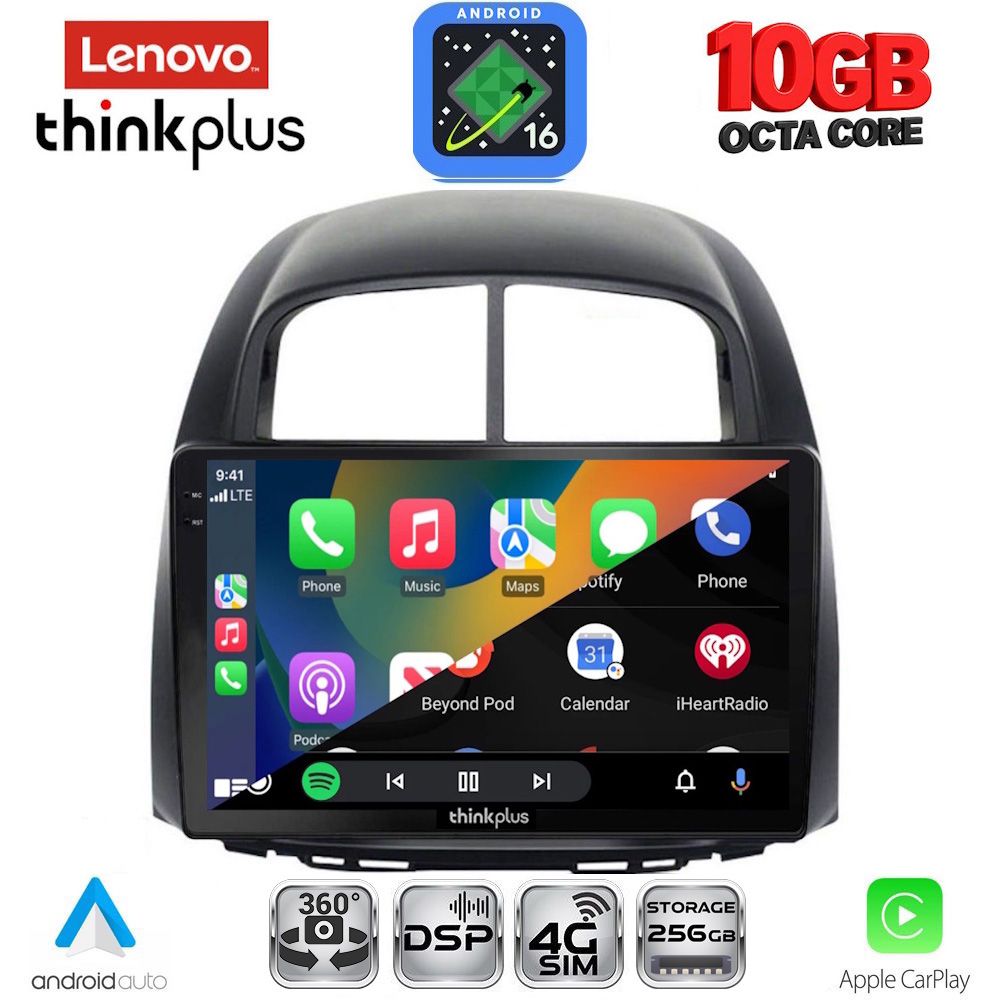 LENOVO LTM 11124_CPA (10inc) MULTIMEDIA TABLET for DAIHATSU SIRION mod. 2006-2012 - immagine 3