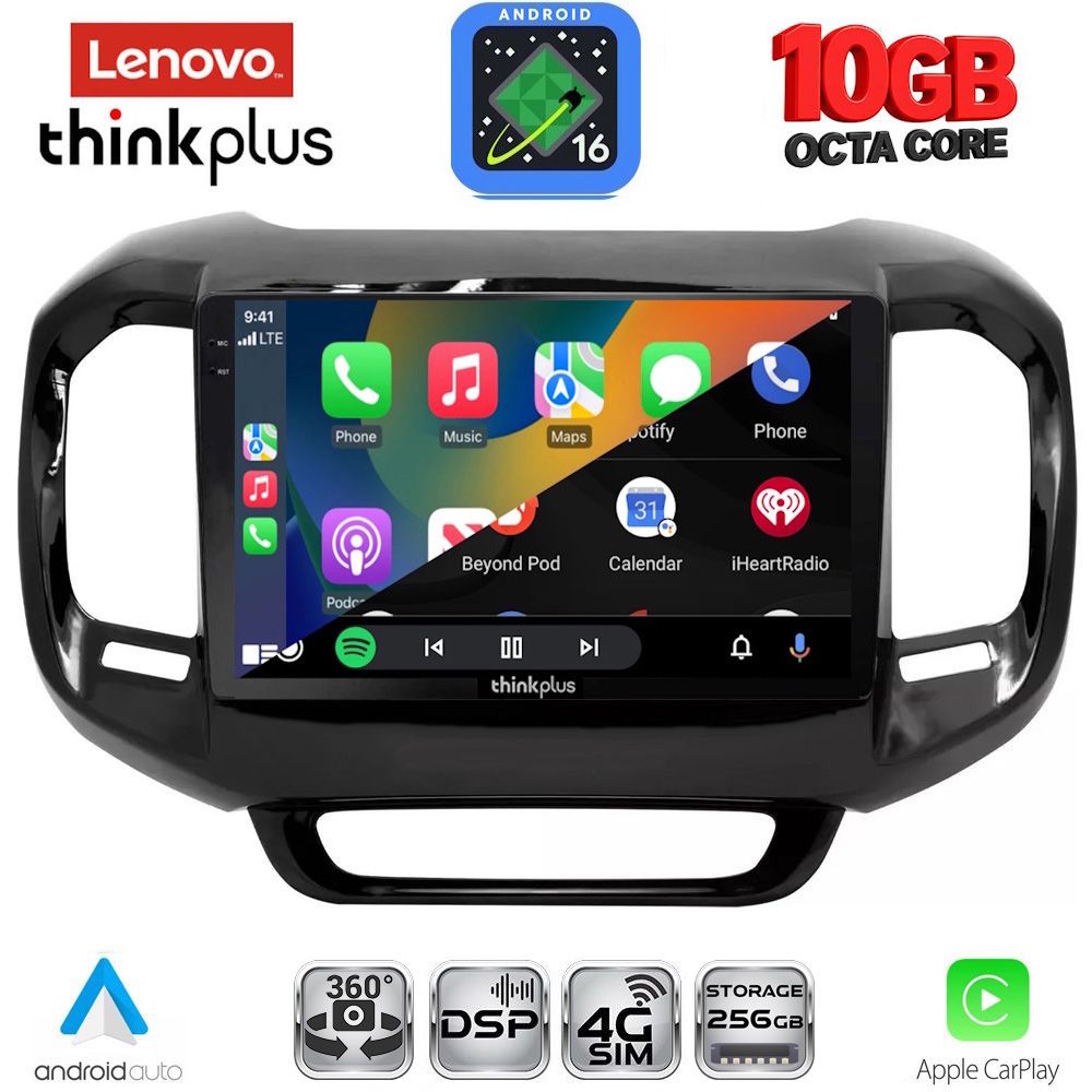 LENOVO LTM 11127_CPA (9inc) MULTIMEDIA TABLET for FIAT TORO mod. 2017-2026 - immagine 2