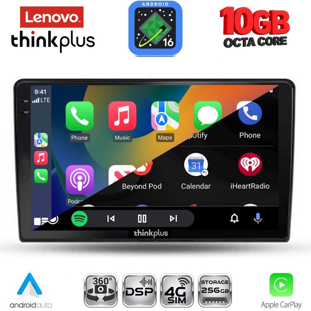 LENOVO LTM 11155_CPA (10inc) MULTIMEDIA TABLET for FORD FIESTA mod. 2018-2025 - immagine 3