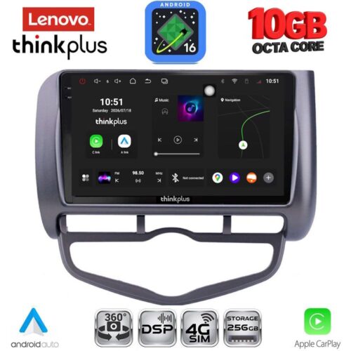 LENOVO LTM 11210_CPA CLIMA (9inc) MULTIMEDIA TABLET for HONDA JAZZ mod. 2002-2008 - WEXML.GR