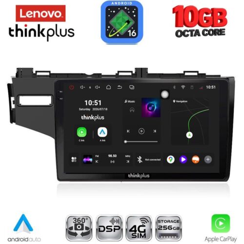 LENOVO LTM 11212_CPA (10inc) MULTIMEDIA TABLET for HONDA JAZZ mod. 2013-2019 - WEXML.GR