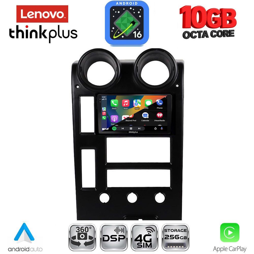 LENOVO LTM 11215_CPA (9inc) MULTIMEDIA TABLET for HUMMER H2 mod. 2001-2007 - immagine 3