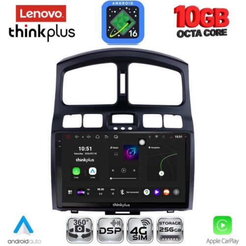 LENOVO LTM 11236_CPA (9inc) MULTIMEDIA TABLET for HYUNDAI SANTA FE mod. 2003-2006 - WEXML.GR
