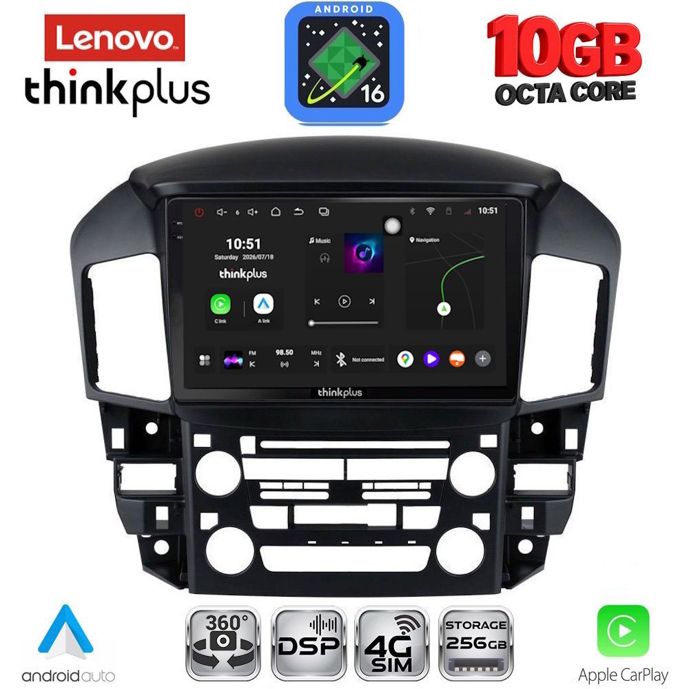 LENOVO LTM 11344_CPA (9inc) MULTIMEDIA TABLET for LEXUS RX 300 mod. 1998-2003 - WEXML.GR
