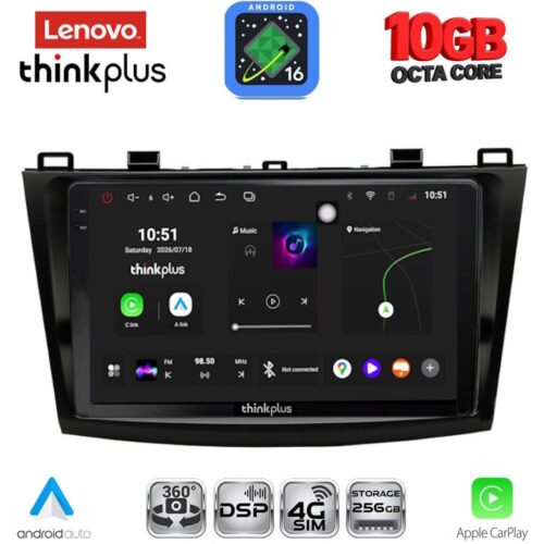 LENOVO LTM 11366_CPA (9inc) MULTIMEDIA TABLET for MAZDA 3 mod. 2009-2014 - WEXML.GR