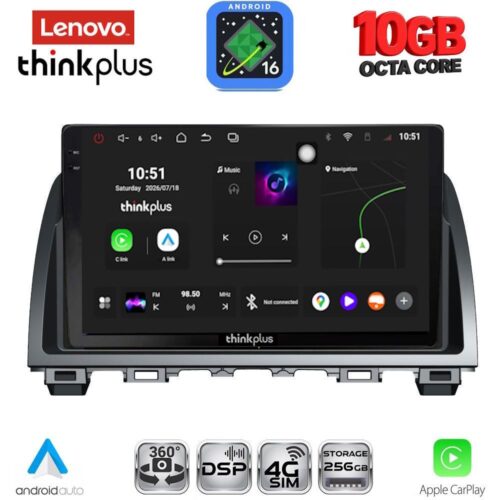 LENOVO LTM 11378_CPA (9inc) MULTIMEDIA TABLET for MAZDA 6 mod. 2012-2017 - WEXML.GR