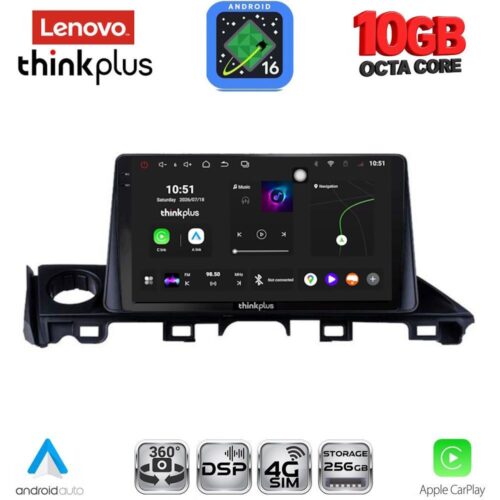 LENOVO LTM 11379_CPA (9inc) MULTIMEDIA TABLET for MAZDA 6 mod. 2017-2020 - WEXML.GR