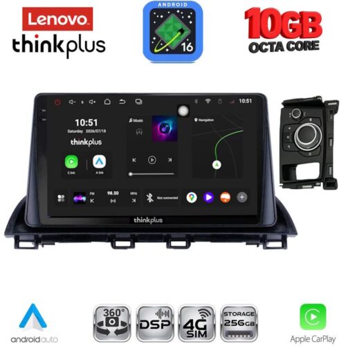 LENOVO LTM 11386_CPA (9inc) MULTIMEDIA TABLET for MAZDA CX4 mod. 2016-2025 - WEXML.GR