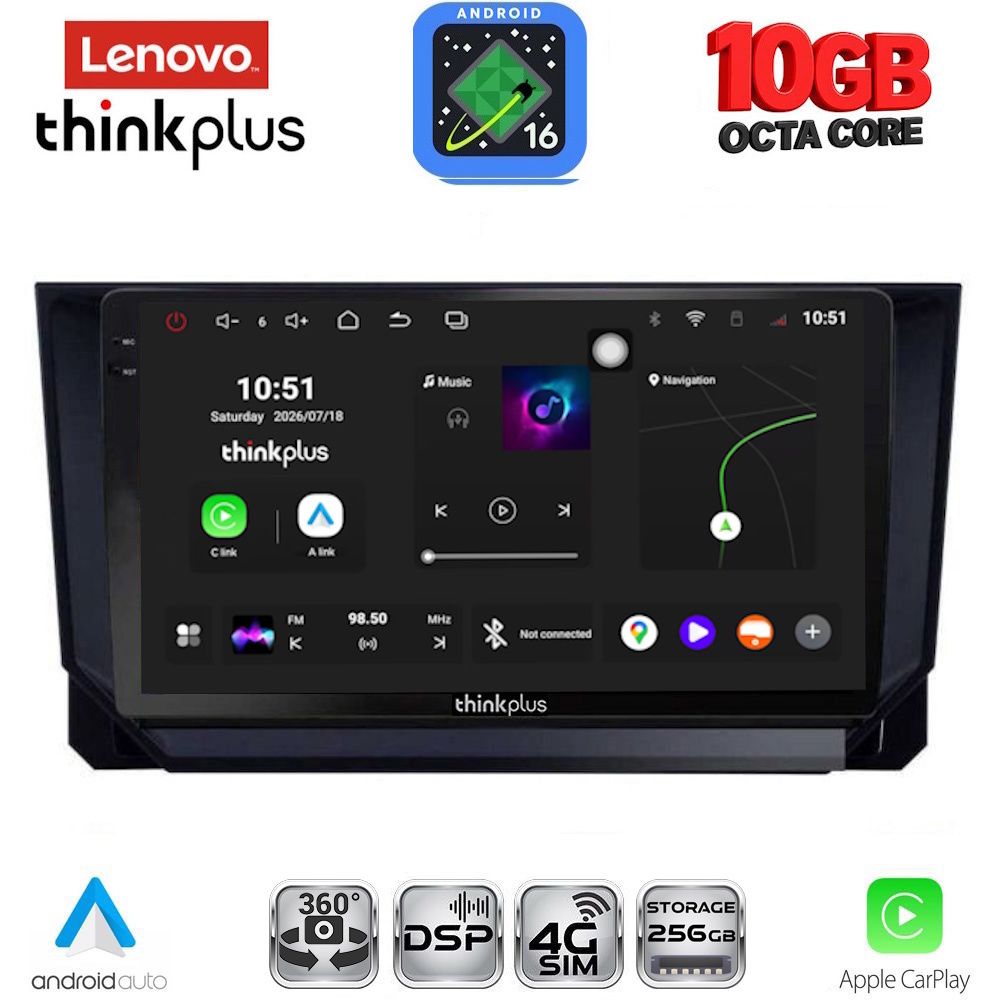 LENOVO LTM 11391_CPA (10inc) MULTIMEDIA TABLET for MAZDA CX9 mod. 2006-2015 - WEXML.GR