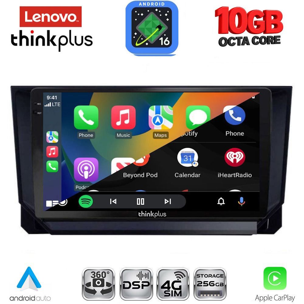 LENOVO LTM 11391_CPA (10inc) MULTIMEDIA TABLET for MAZDA CX9 mod. 2006-2015 - immagine 2