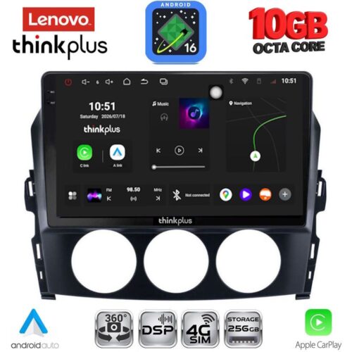 LENOVO LTM 11392_CPA (9inc) MULTIMEDIA TABLET for MAZDA MX5 mod. 2005-2015 - WEXML.GR