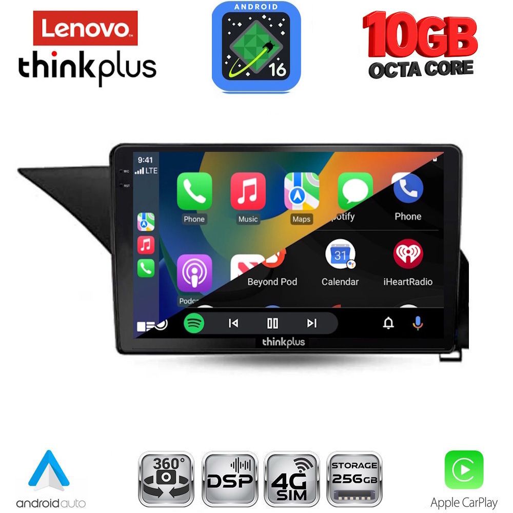 LENOVO LTM 11410_CPA (10inc) MULTIMEDIA TABLET for MERCEDES E (W212) mod. 2012-2014 (NTG 4.5) - immagine 2