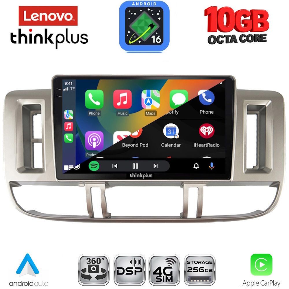 LENOVO LTM 11474_CPA (9inc) MULTIMEDIA TABLET for NISSAN XTRAIL mod. 2000-2004 - immagine 2