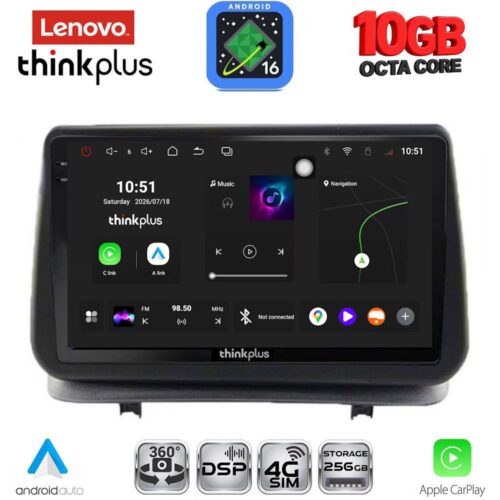 LENOVO LTM 11543_CPA (9inc) MULTIMEDIA TABLET for RENAULT CLIO mod. 2005-2011 - WEXML.GR