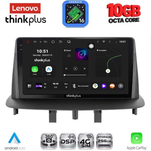 LENOVO LTM 11556_CPA (9inc) MULTIMEDIA TABLET for RENAULT MEGANE 3 mod. 2009-2016 - WEXML.GR