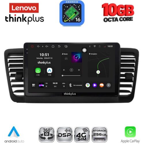 LENOVO LTM 11665_CPA (9inc) MULTIMEDIA TABLET for SUBARU LEGACY - OUTBACK mod. 2002-2008 - WEXML.GR