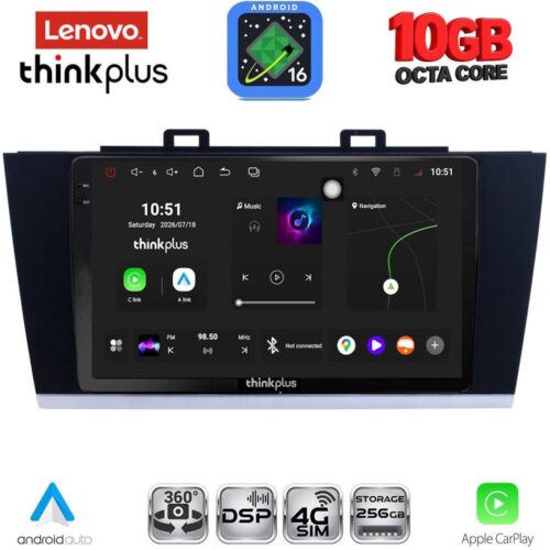 LENOVO LTM 11668_CPA (9inc) MULTIMEDIA TABLET for SUBARU LEGACY – OUTBACK mod. 2014-2019 - WEXML.GR