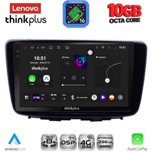 LENOVO LTM 11672_CPA (9inc) MULTIMEDIA TABLET for SUZUKI BALENO mod. 2016-2022 - WEXML.GR