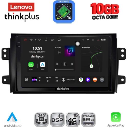 LENOVO LTM 11688_CPA (9inc) MULTIMEDIA TABLET for FIAT SEDICI – SUZUKI SX4 mod. 2005-2013 - WEXML.GR