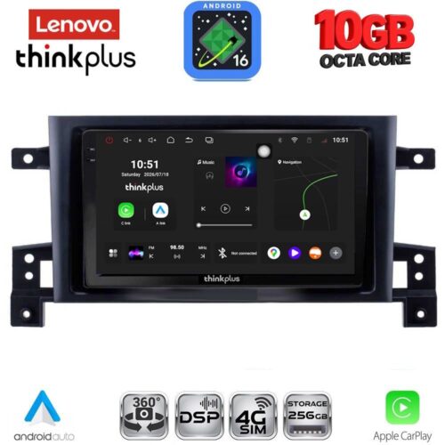 LENOVO LTM 11696_CPA (9inc) MULTIMEDIA TABLET for SUZUKI GRAND VITARA mod. 2005-2015 - WEXML.GR
