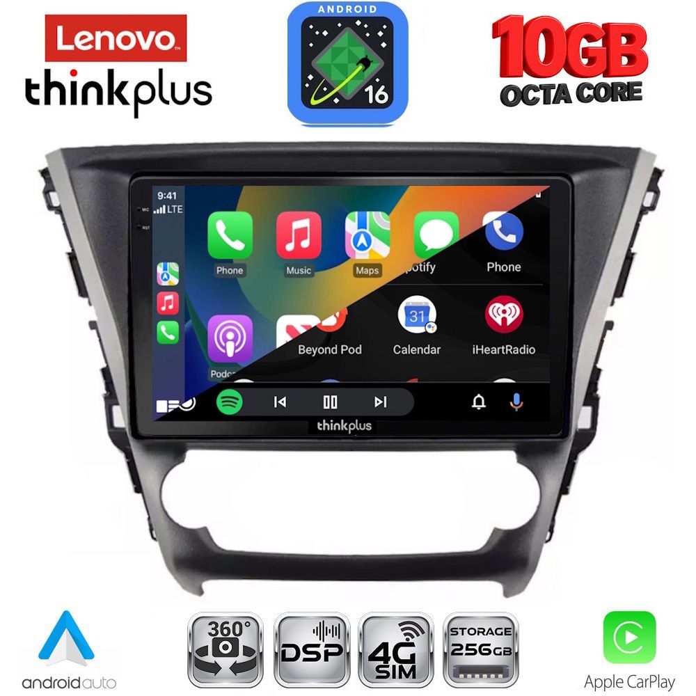 LENOVO LTM 11706_CPA (10inc) MULTIMEDIA TABLET for TOYOTA AVENSIS mod. 2016-2019 - immagine 2