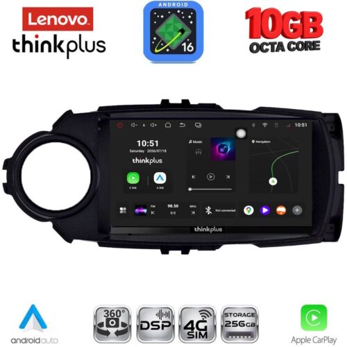 LENOVO LTM 11737FL_CPA (9inc) MULTIMEDIA TABLET for TOYOTA YARIS mod. 2015-2020 - WEXML.GR