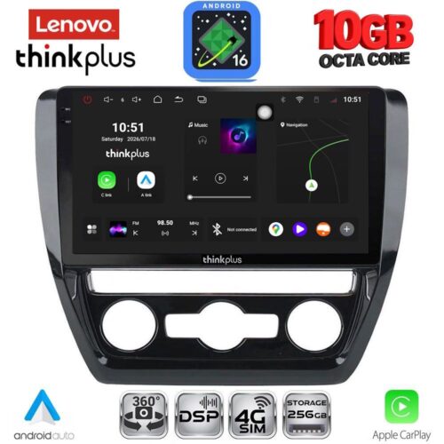 LENOVO LTM 11741_CPA (10inc) MULTIMEDIA TABLET for VW JETTA mod. 2010-2016 - WEXML.GR