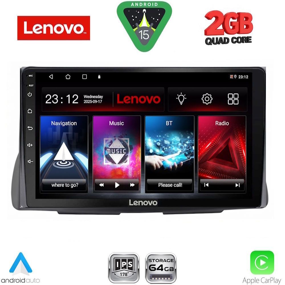 LENOVO LVD 2090_CPA (9inc) MULTIMEDIA TABLET for CITROEN C2 mod. 2003-2009 - WEXML.GR