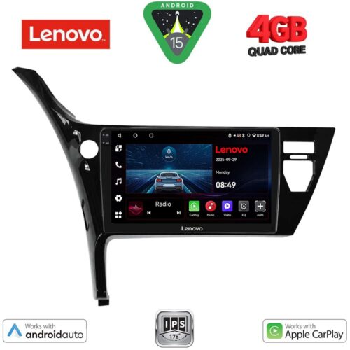 LENOVO LVE 8703B_CPAA (10inc) MULTIMEDIA TABLET for TOYOTA AURIS mod. 2015-2021 - WEXML.GR