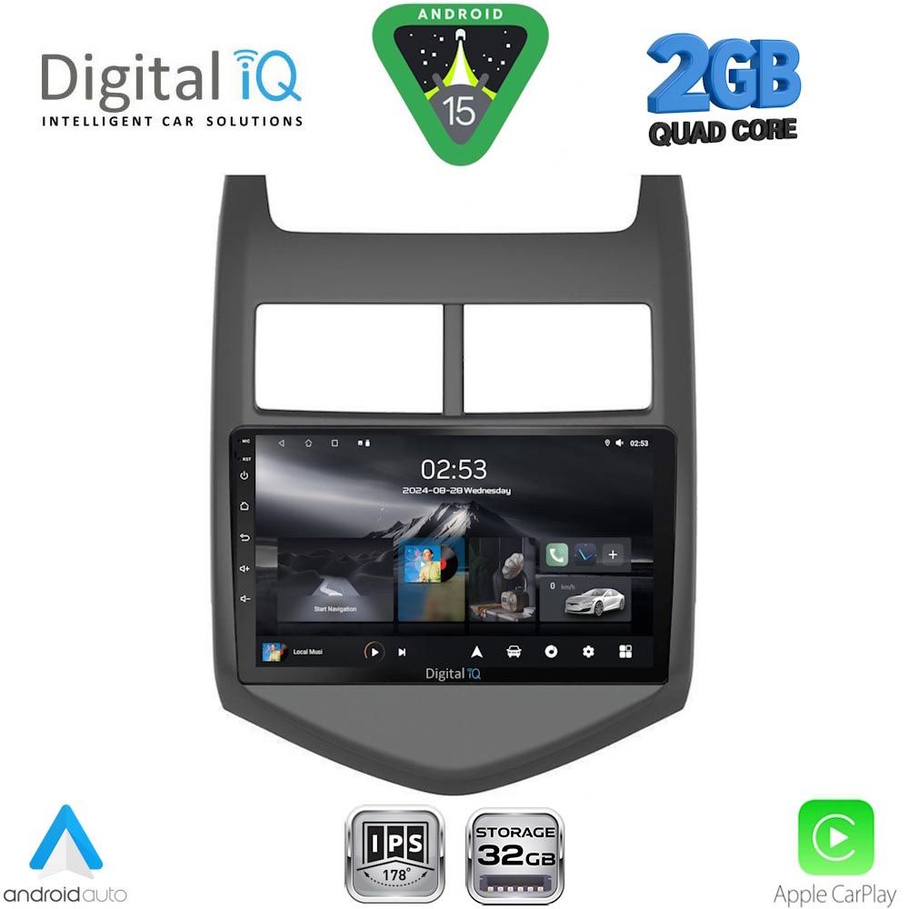 DIGITAL IQ RSD 1074A_CPA (9inc) MULTIMEDIA TABLET for CHEVROLET AVEO mod. 2011-2014 - WEXML.GR