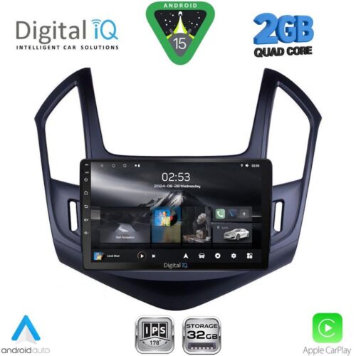 DIGITAL IQ RSD 1076B_CPA (9inc) MULTIMEDIA TABLET for CHEVROLET CRUZE mod. 2013-2015 - WEXML.GR