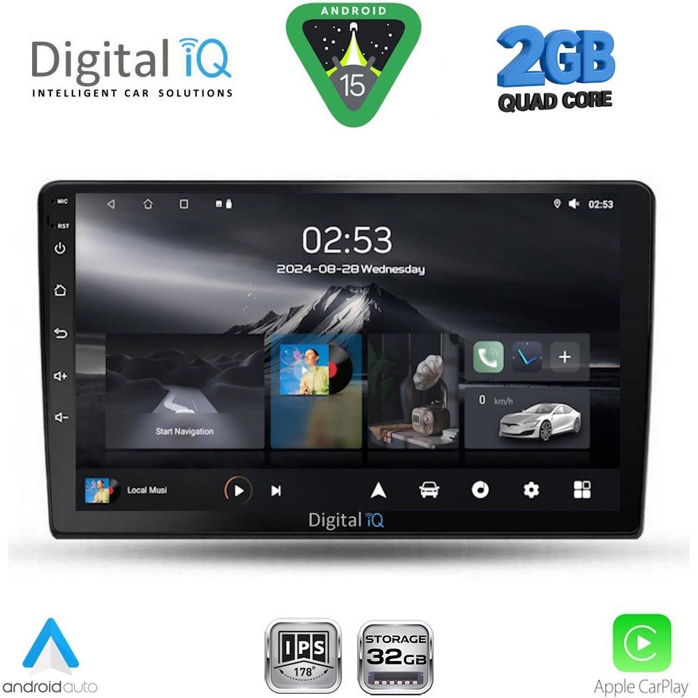 DIGITAL IQ RSD 1105_CPA (9inc) MULTIMEDIA TABLET for DACIA DUSTER mod. 2024+ - WEXML.GR
