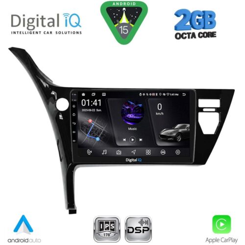 DIGITAL IQ RSF 4703B_CPA (10inc) MULTIMEDIA TABLET for TOYOTA AURIS mod. 2015-2021 - WEXML.GR