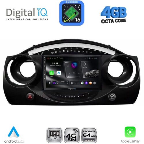 DIGITAL IQ RTG 6063_CPA (9inc) MULTIMEDIA TABLET for MINI COOPER (R50-R52-R53) mod. 2000-2006 - WEXML.GR